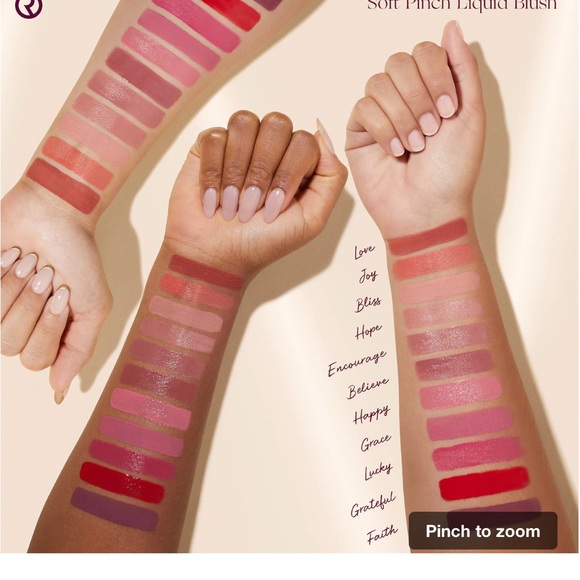 UNOPENED TWO Rare Beauty Liquid Blush Soft Pinch Color Believe mauve pink - Picture 2 of 6